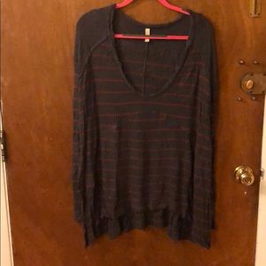 Free people long sleeve knit